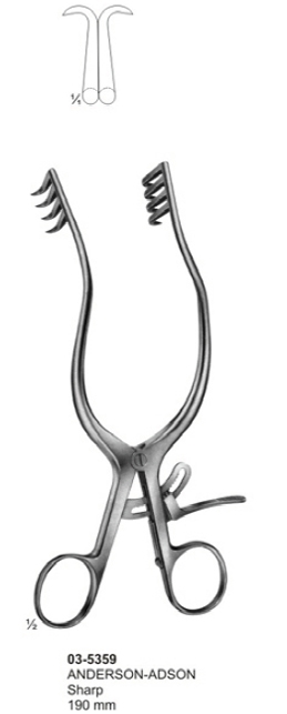 Self-Retaining Laminectomy Retractors